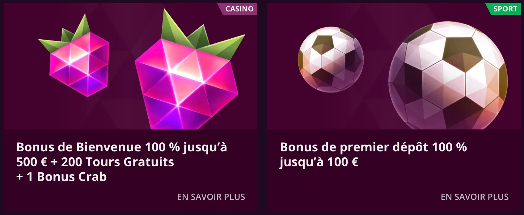 Bonus Malina Casino